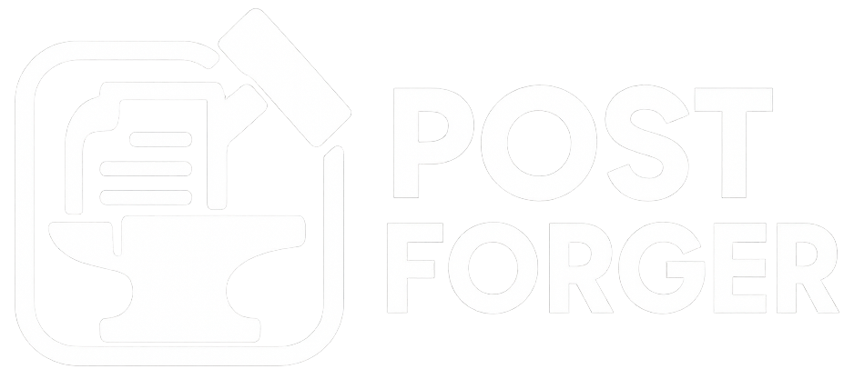 Post Forger Logo